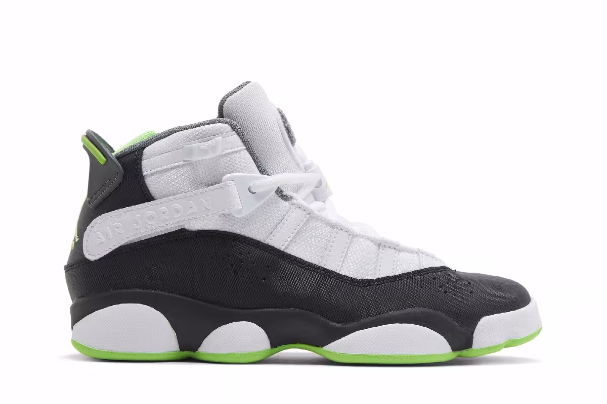 Air Jordan 6 Rings GS Altitude Green, view 2