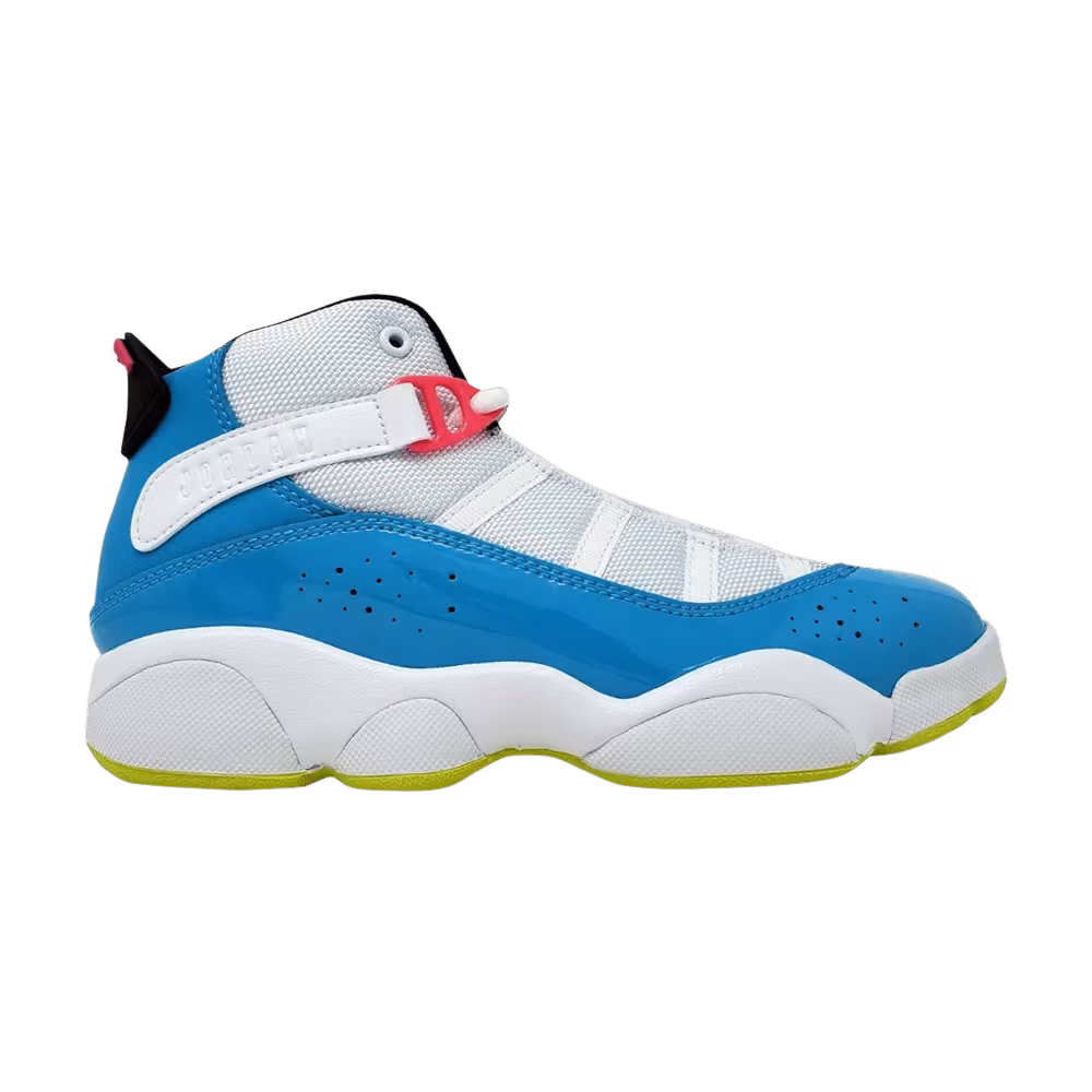 Air Jordan 6 Rings PS White Light Blue Fury