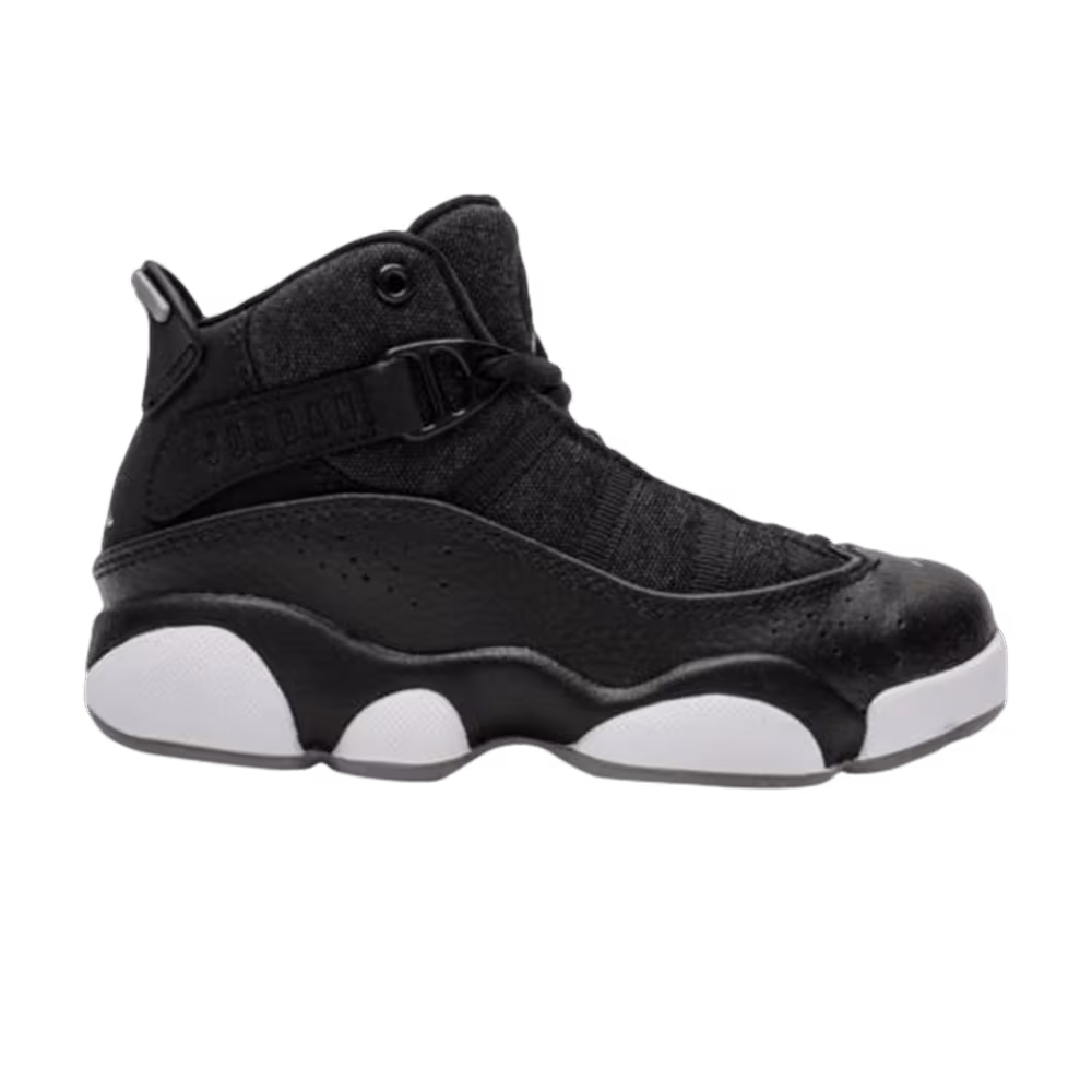 Air Jordan 6 Rings PS Black Matte Silver