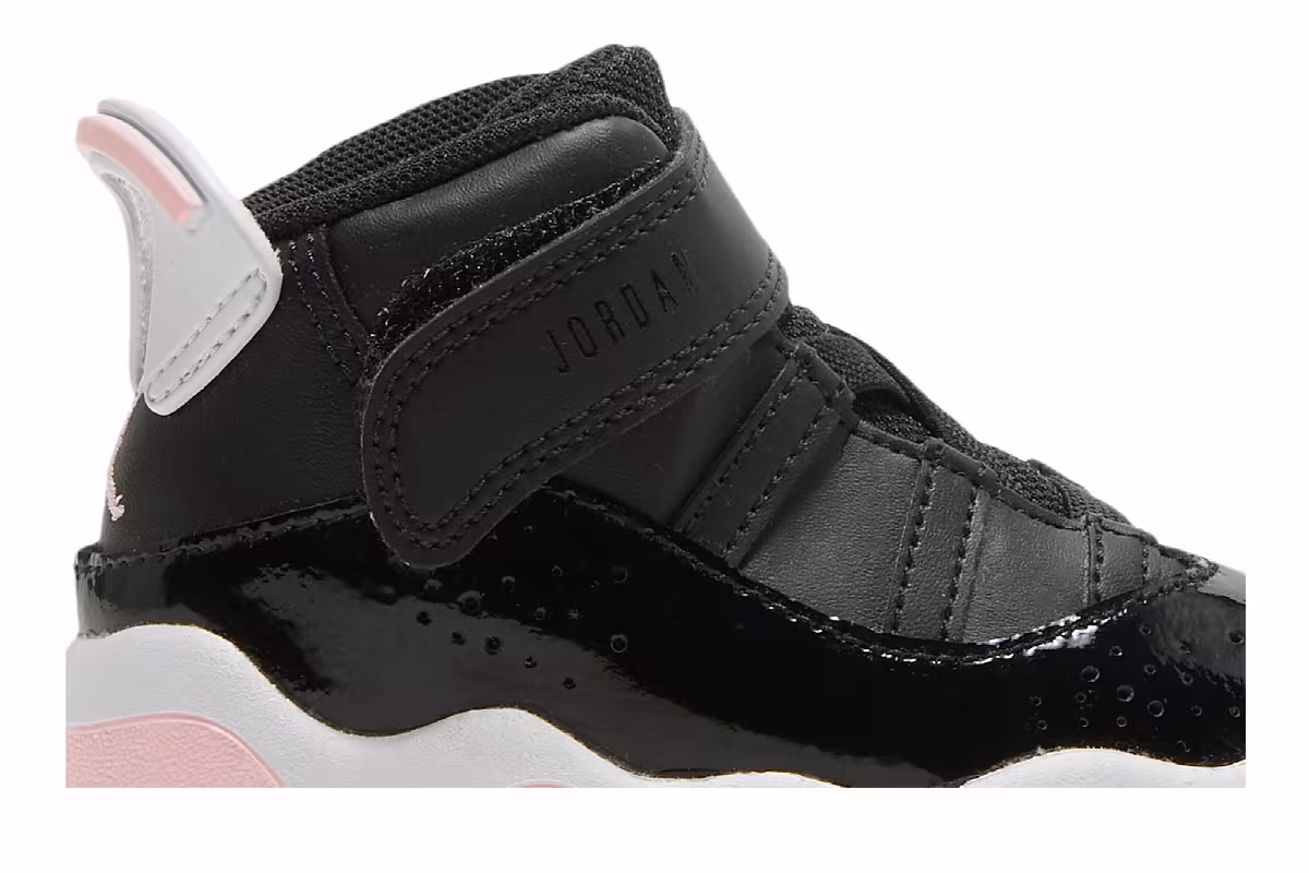 Air Jordan 6 Rings TD Black Arctic Punch, view 3
