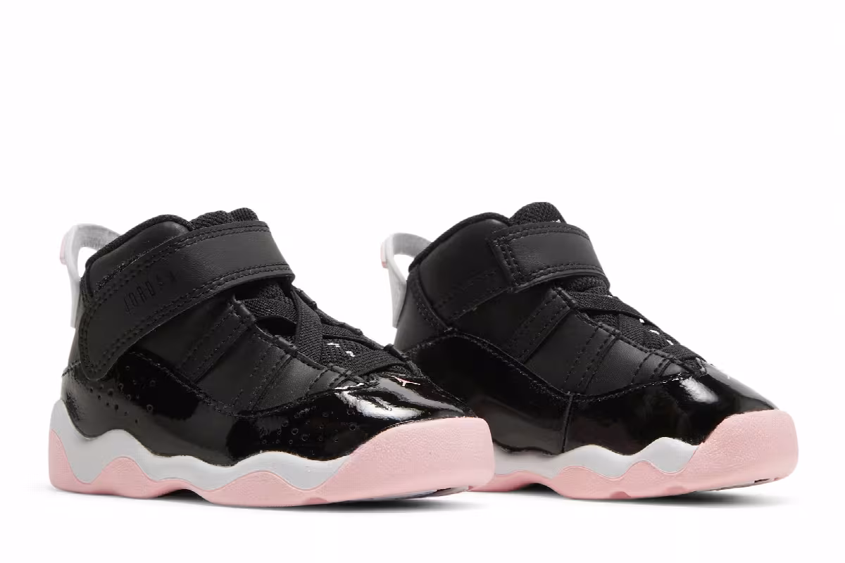 Air Jordan 6 Rings TD Black Arctic Punch, view 9