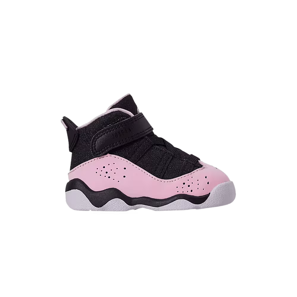 Air Jordan 6 Rings TD Black Pink Foam