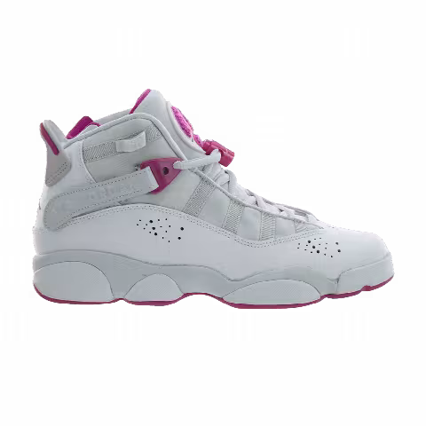 Air Jordan 6 Rings GS 'Platinum Fuchsia'