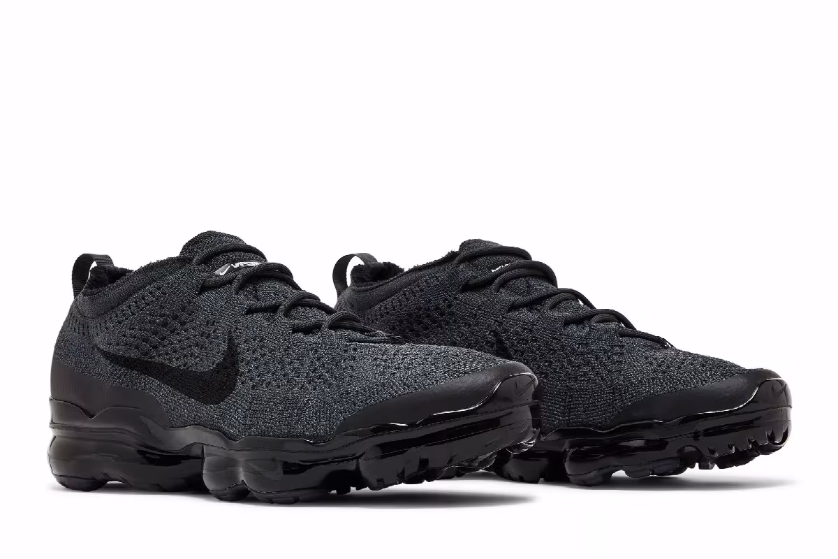 Nike Men's Air VaporMax 2023 Flyknit Anthracite Black, view 9