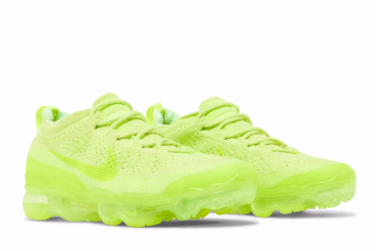 Nike Women's Air VaporMax 2023 Flyknit Lemon Twist, view 9