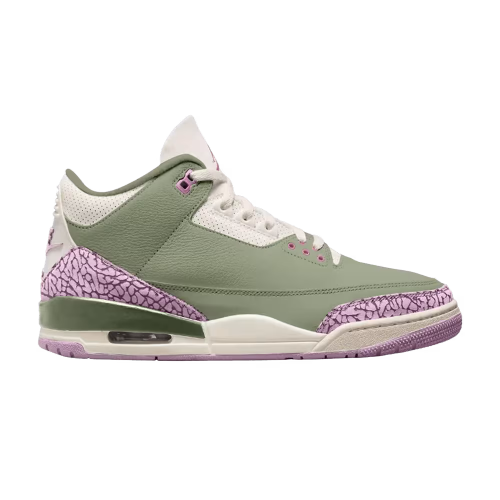 Women's Air Jordan 3 Olive Aura
