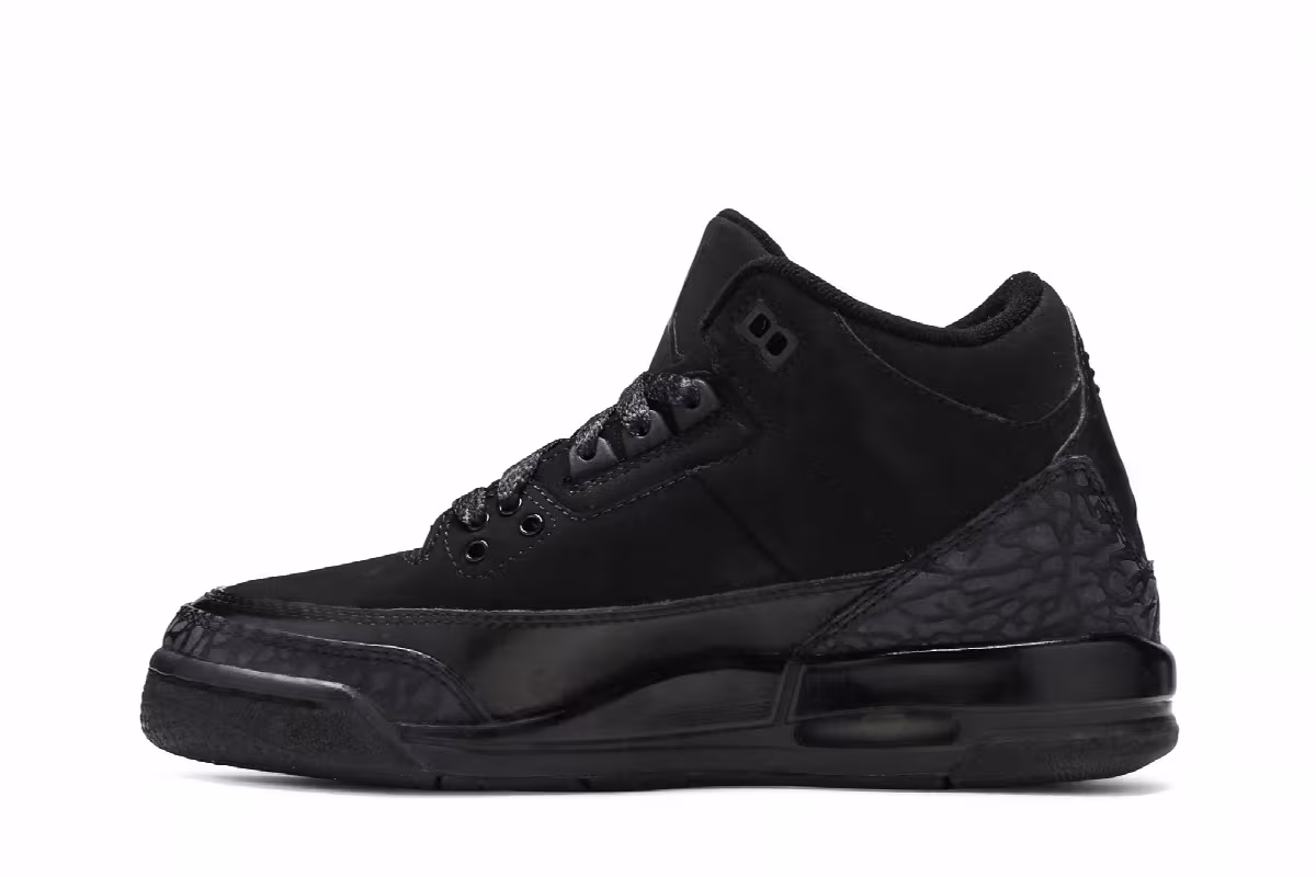 Air Jordan 3 GS Black Cat, view 4