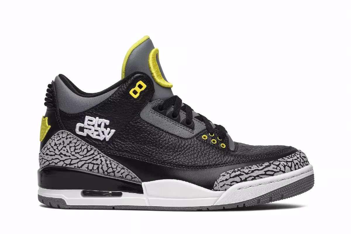Air Jordan 3 Oregon Pit Crew, view 2