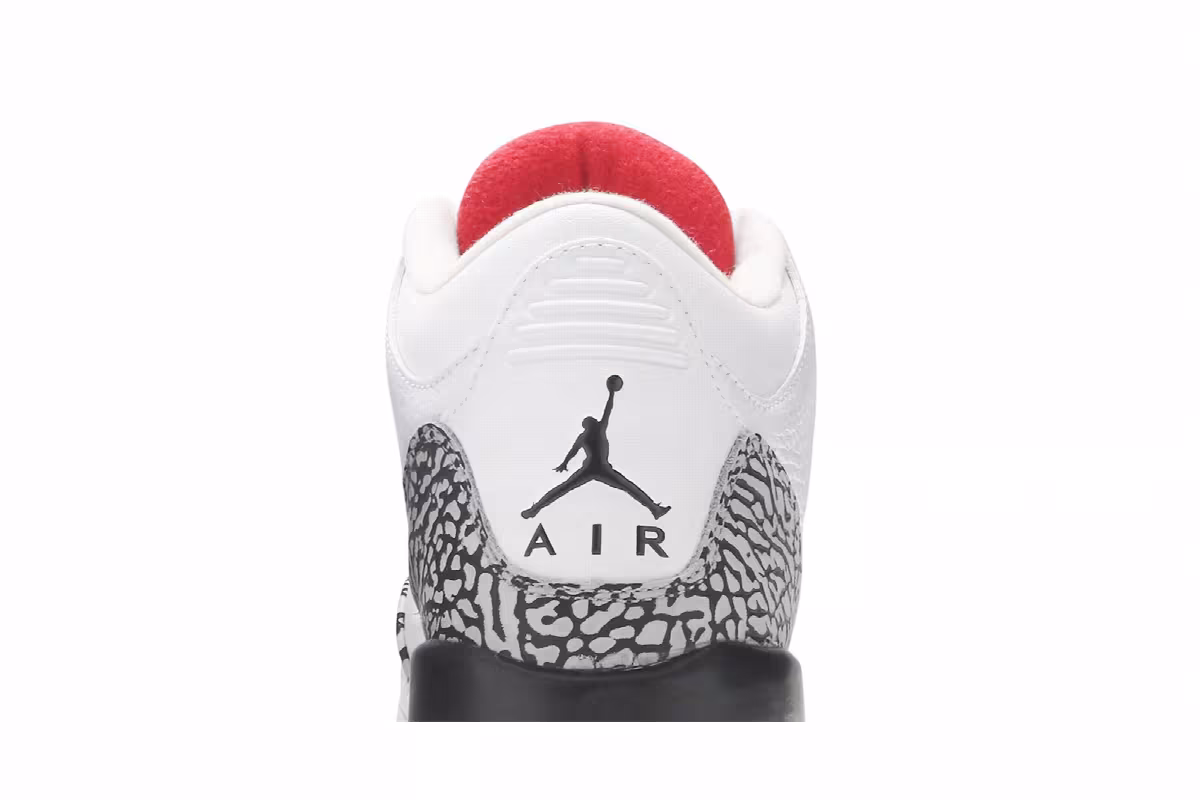 Air Jordan 3 GS White Cement 2011, view 8