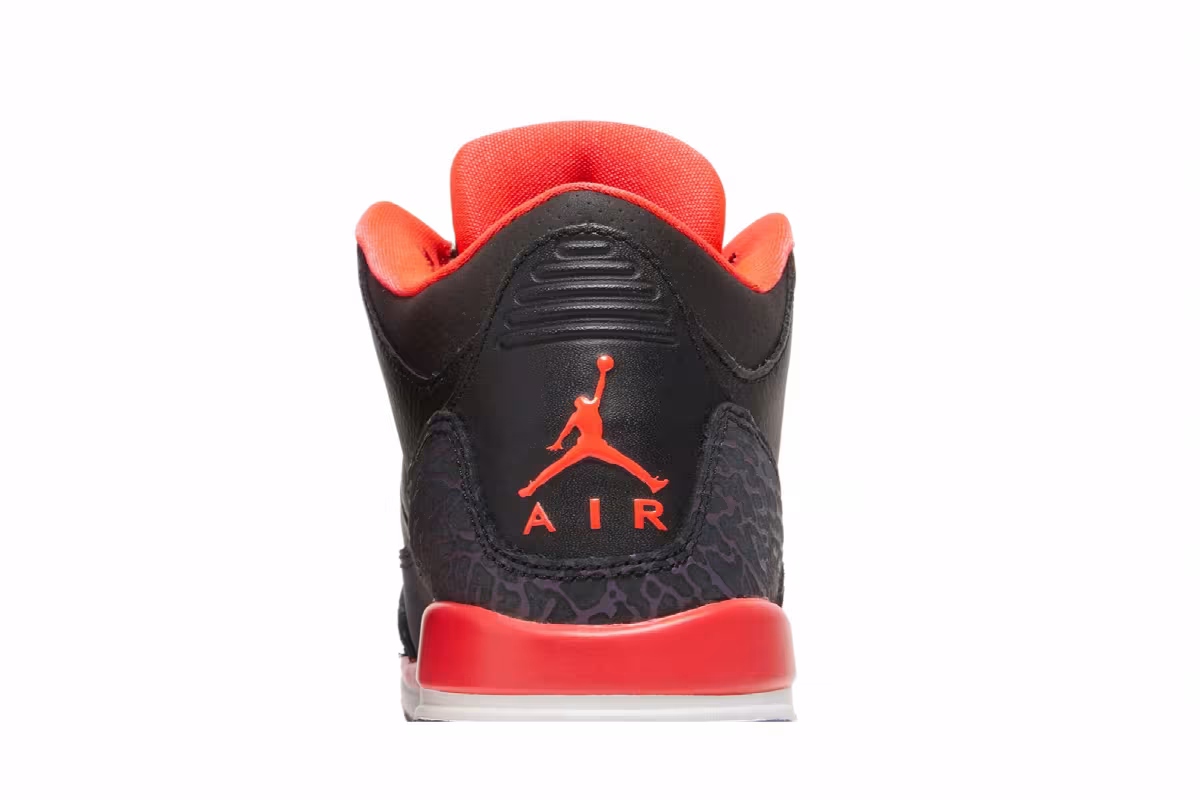 Air Jordan 3 GS Crimson, view 8