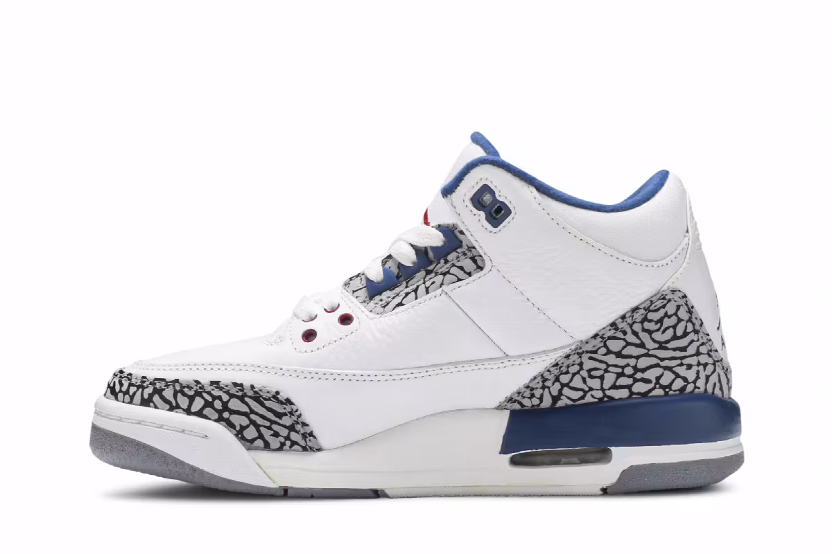 Air Jordan 3 GS True Blue 2011, view 4