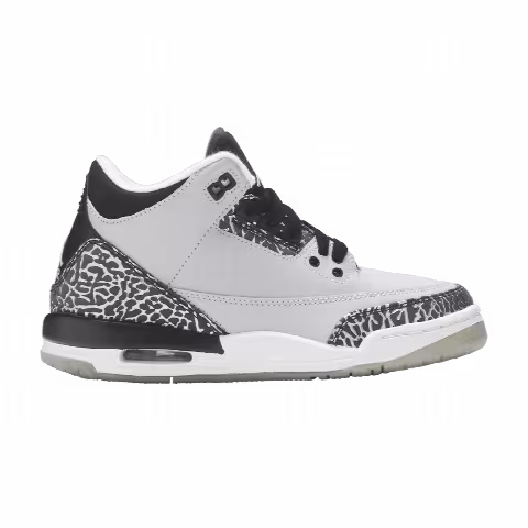 Air Jordan 3 Retro BG 'Wolf Grey'