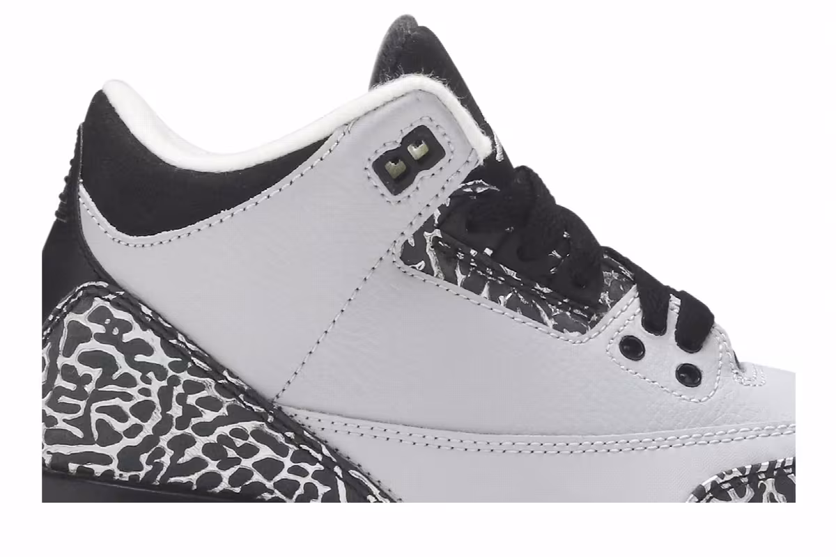 Air Jordan 3 BG Wolf Grey, view 3