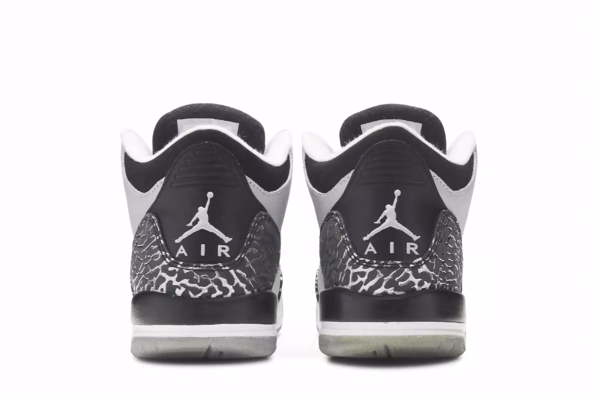 Air Jordan 3 BG Wolf Grey, view 7