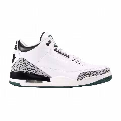 Air Jordan 3 Retro 'Oregon Pit Crew - Home' 2011 Sample