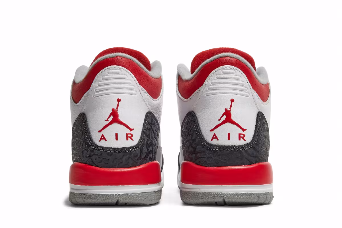 Air Jordan 3 GS Fire Red 2013, view 7