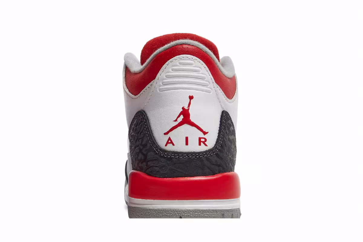 Air Jordan 3 GS Fire Red 2013, view 8