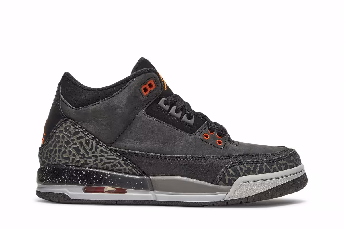 Air Jordan 3 GS Fear, view 2