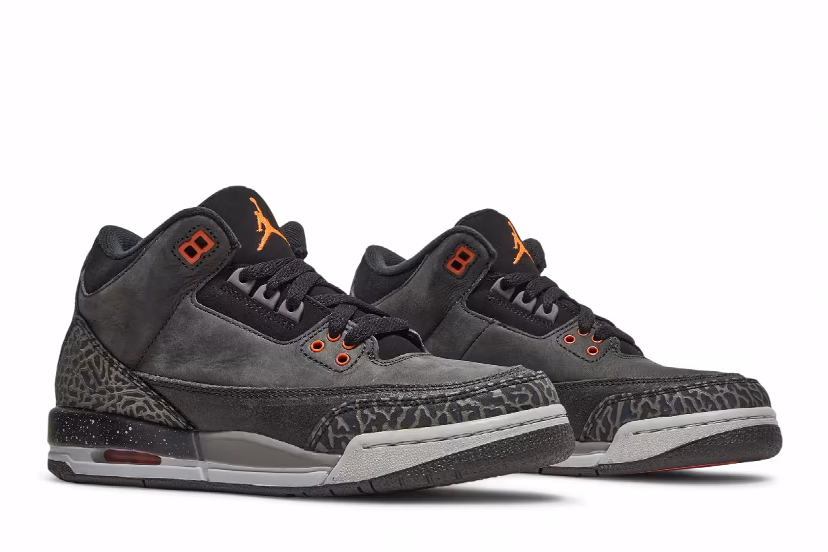 Air Jordan 3 GS Fear, view 9