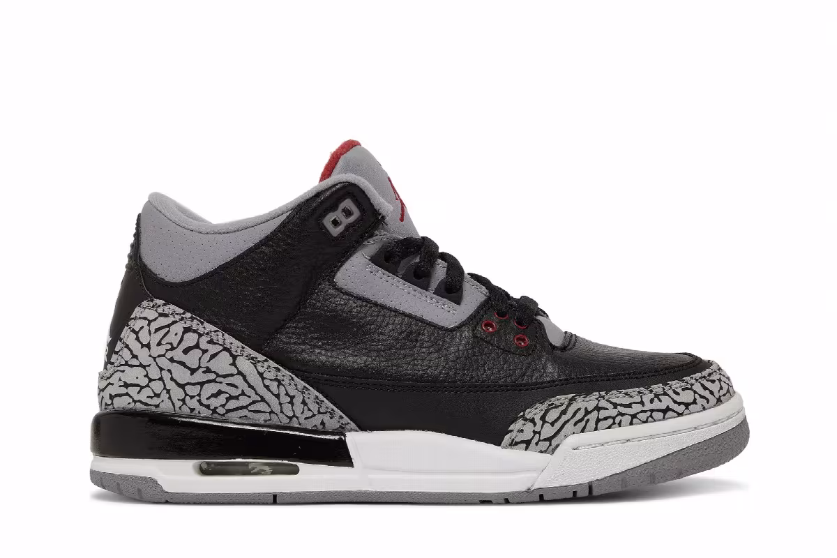 Air Jordan 3 GS Cement 2011, view 2