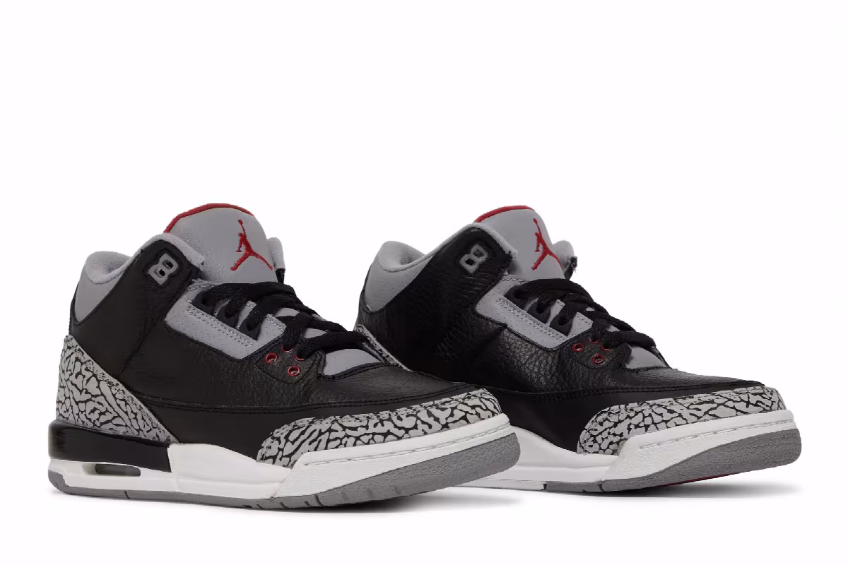 Air Jordan 3 GS Cement 2011, view 9