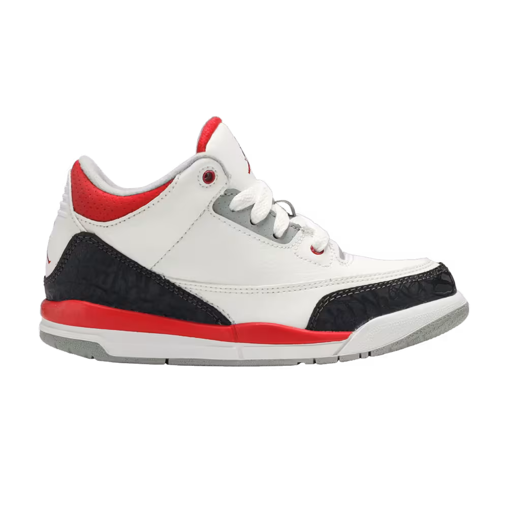 Air Jordan 3 PS White Fire Red 2013