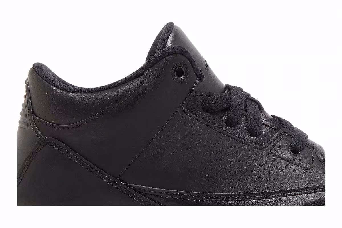 Air Jordan 3 BP Black, view 3