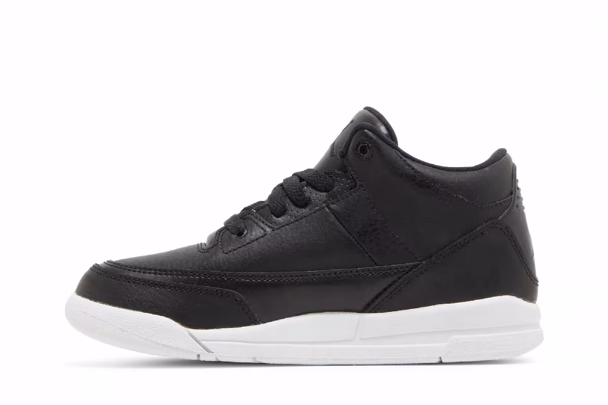 Air Jordan 3 BP Black, view 4