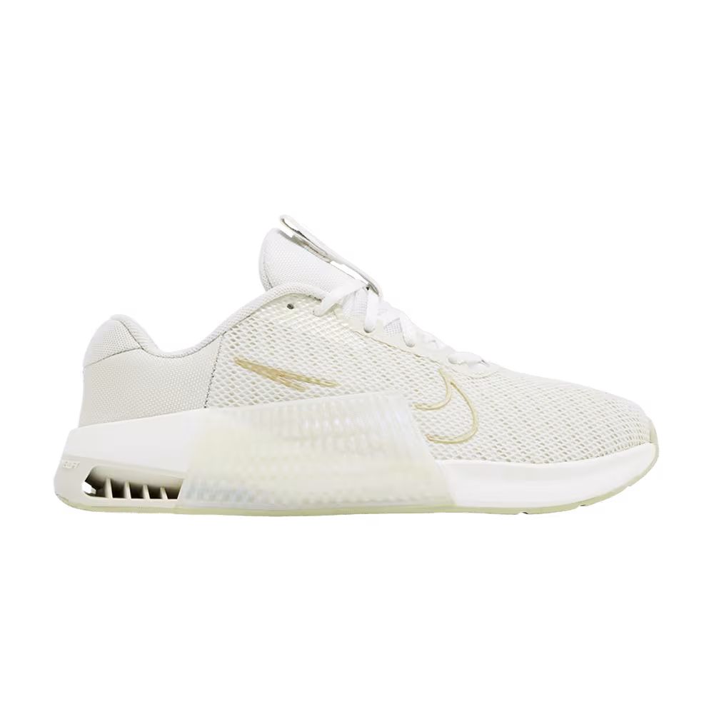 Nike Women's Metcon 9 Premium Sea Glass Metallic Gold