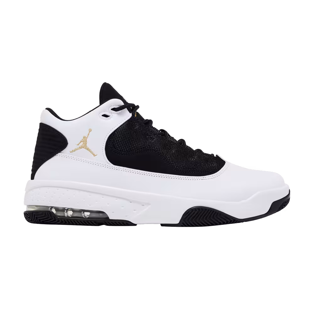 Air Jordan Max Aura 2 White Black Gold