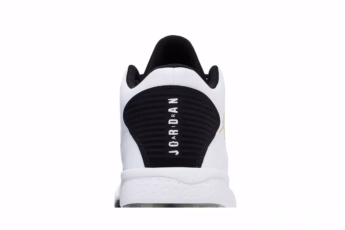 Air Jordan Max Aura 2 White Black Gold, view 8