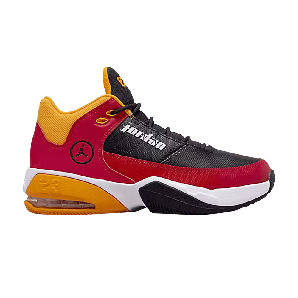 Air Jordan Max Aura 3 SE GS Black Gym Red Gold