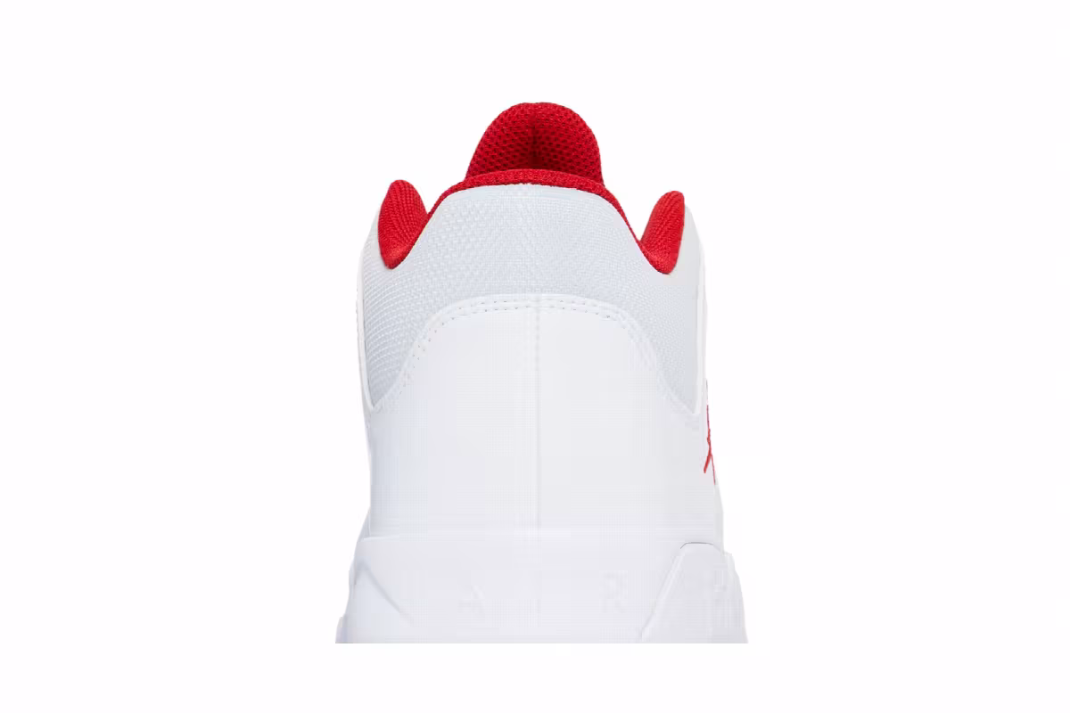Air Jordan Max Aura 3 White University Red, view 8