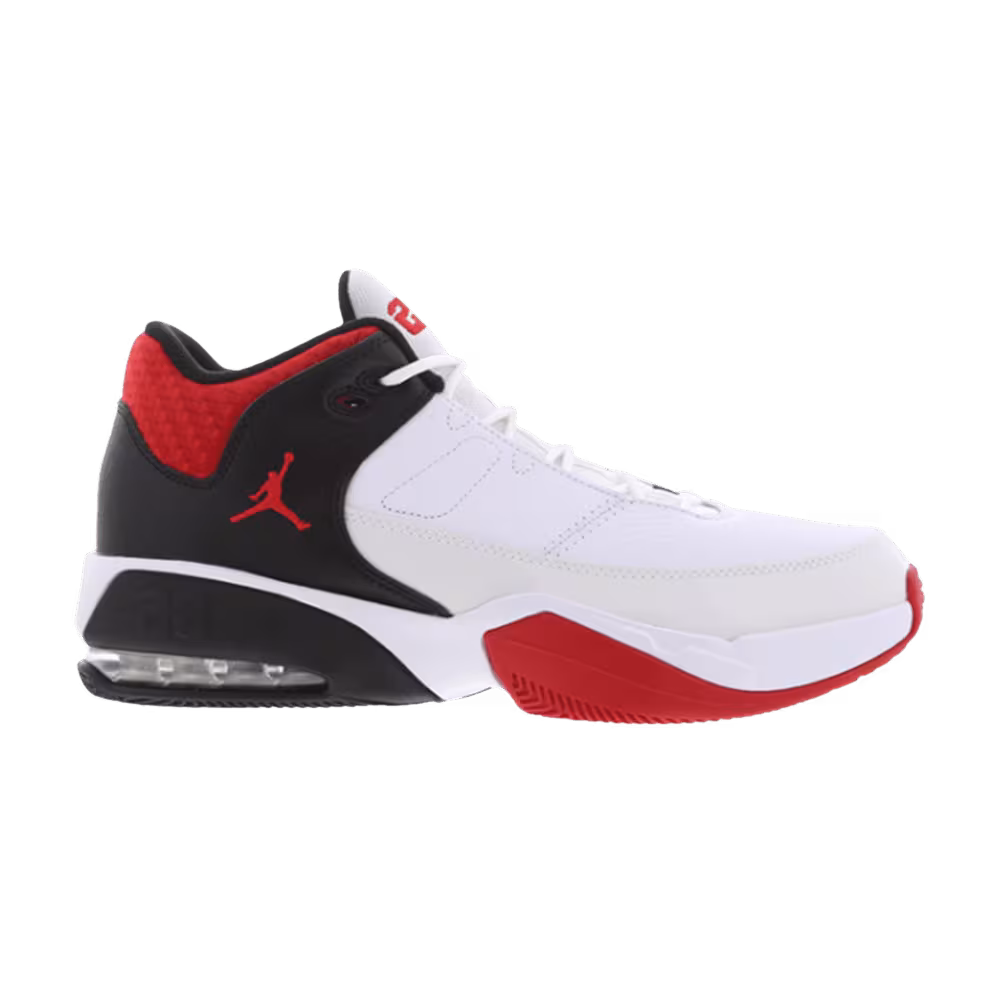 Air Jordan Max Aura 3 White University Red