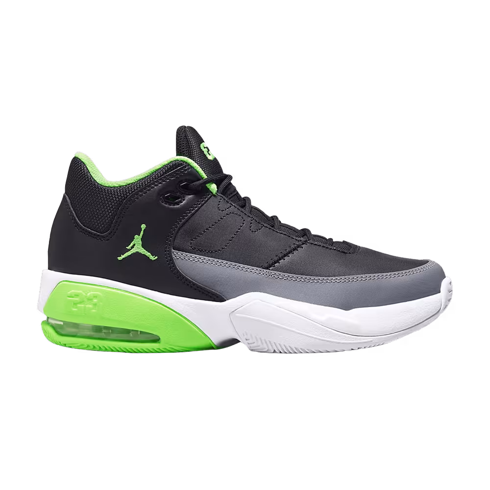 Air Jordan Max Aura 3 GS Black Green Strike