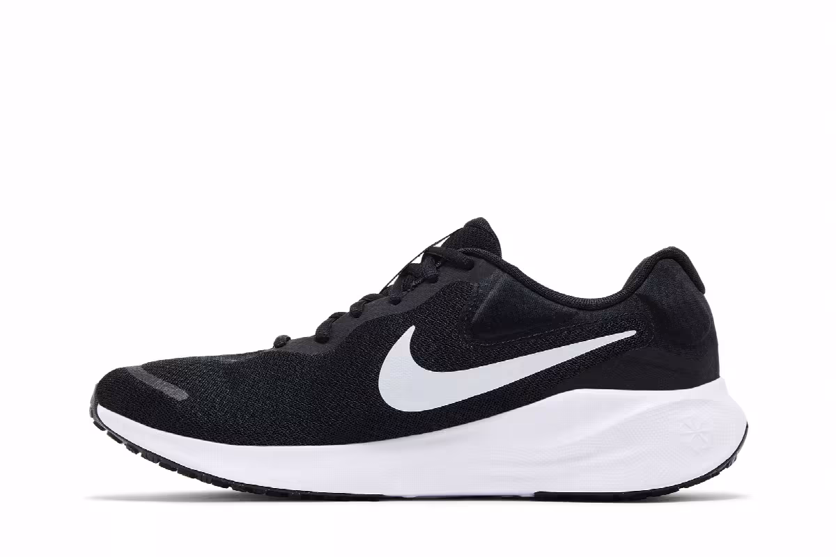 Nike Revolution 7 Black White, view 4