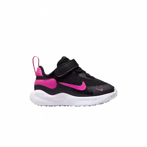 Nike Revolution 7 TD 'Black Hyper Pink'