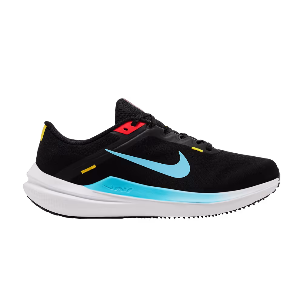 Nike Women's Winflo 10 Black Baltic Blue