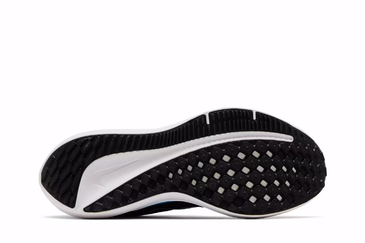 Nike Women's Winflo 10 Black Baltic Blue, view 5
