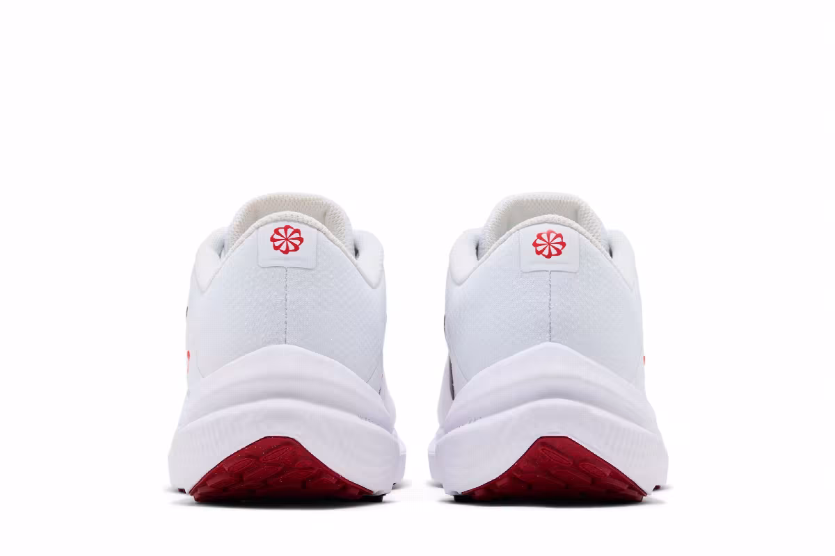 Nike Winflo 10 White Black Crimson, view 7