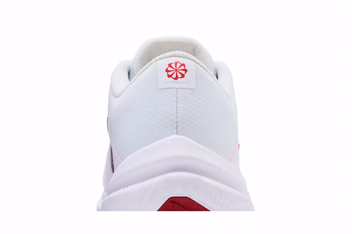 Nike Winflo 10 White Black Crimson, view 8