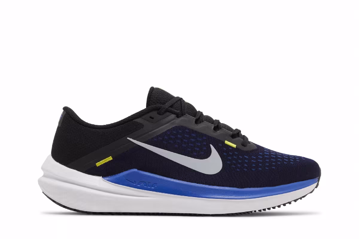 Nike Air Winflo 10 Black Racer Blue, view 2