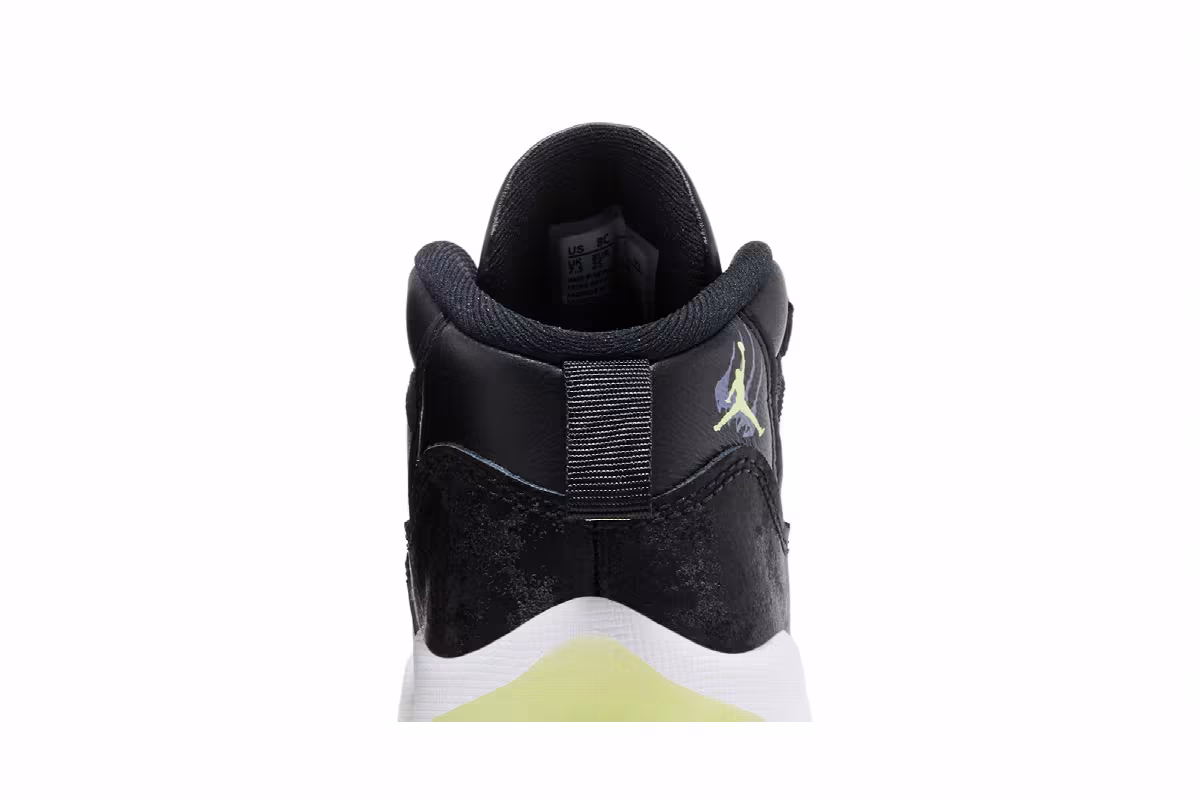 Air Jordan 11 TD Black Dark Raisin, view 8