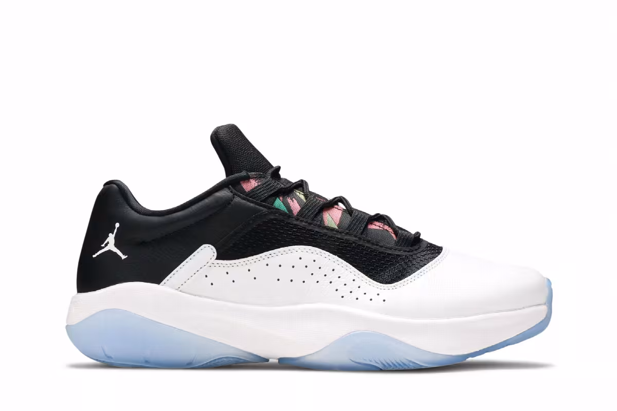 Air Jordan 11 CMFT Low White Black, view 2
