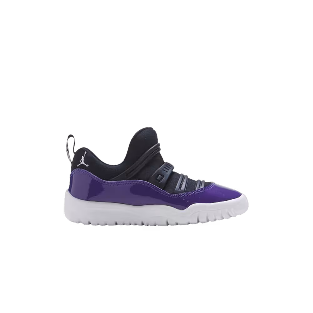 Air Jordan 11 Little Flex TD Black Court Purple