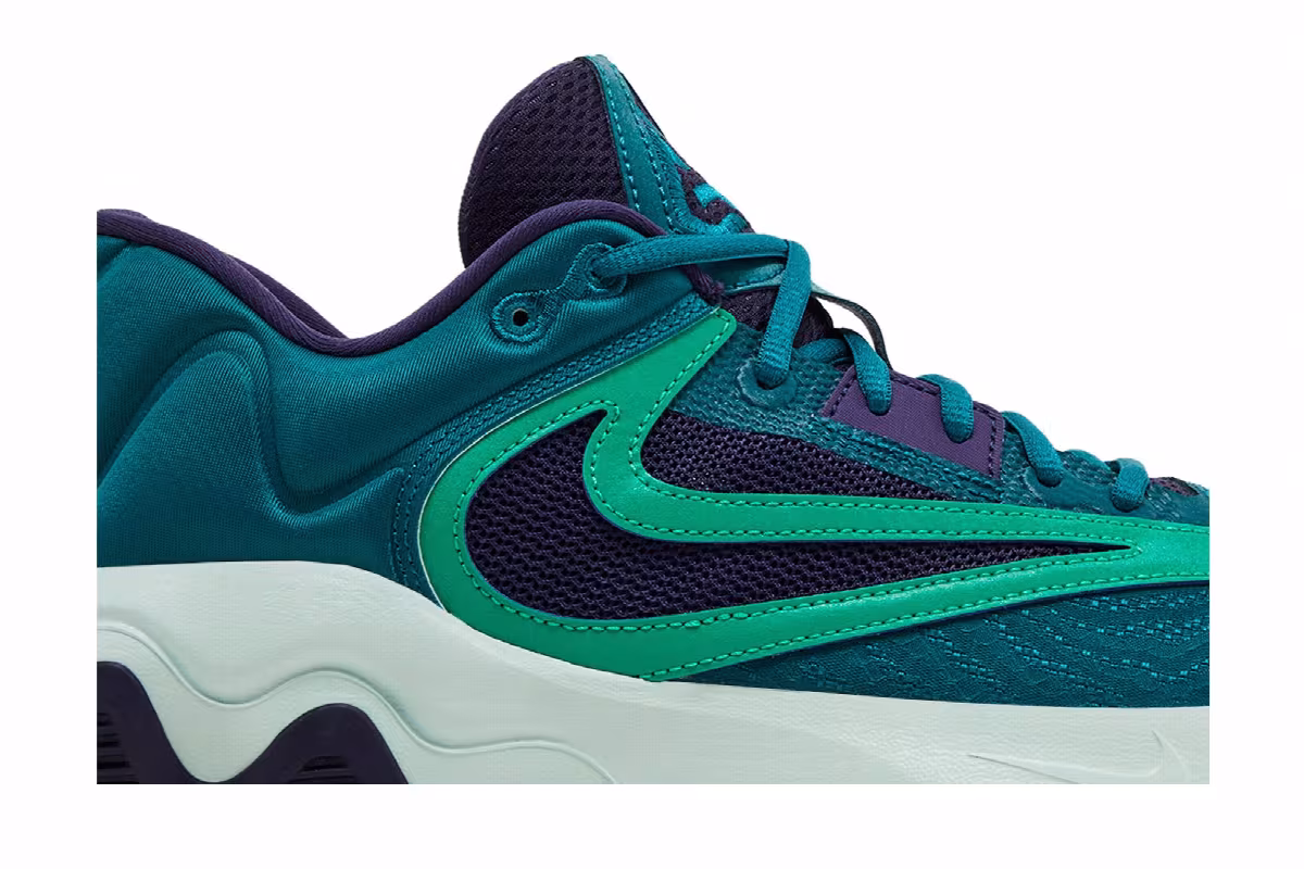 Nike Giannis Immortality 3 Geode Teal Purple, view 3