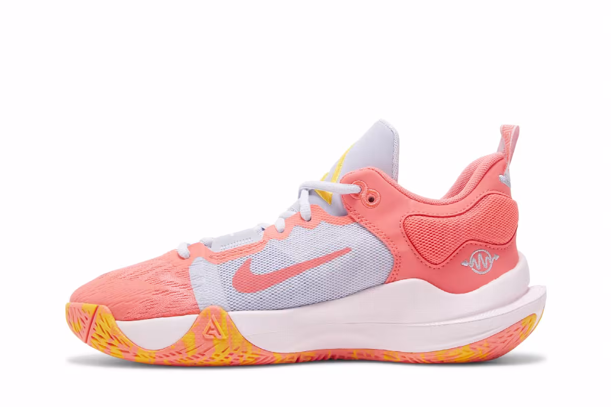 Nike Giannis Immortality 2 GS Hot Punch Mismatched, view 4
