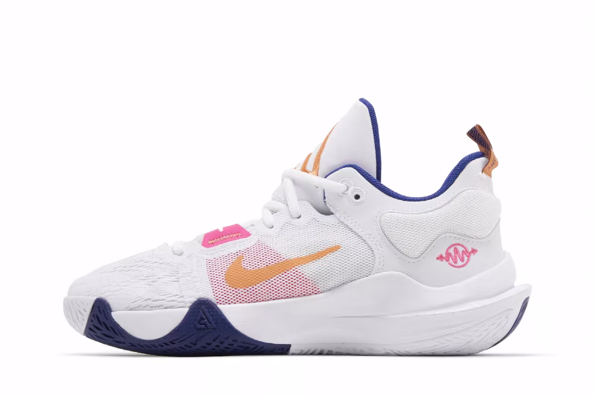 Nike Giannis Immortality 2 GS White Deep Royal, view 4
