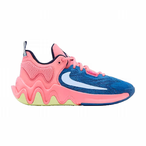 Nike Giannis Immortality 2 GS 'Dark Marina Blue Laser Crimson'
