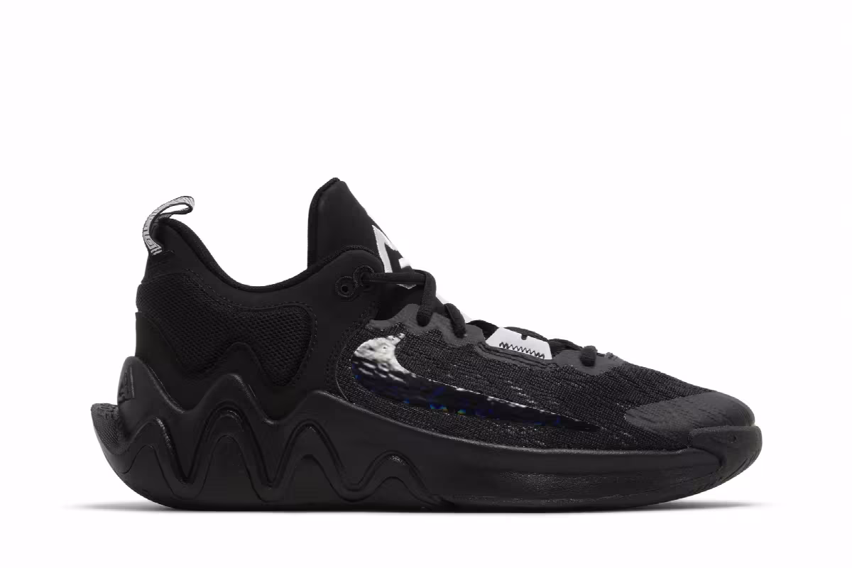 Nike Giannis Immortality 2 GS Black Wolf Grey, view 2